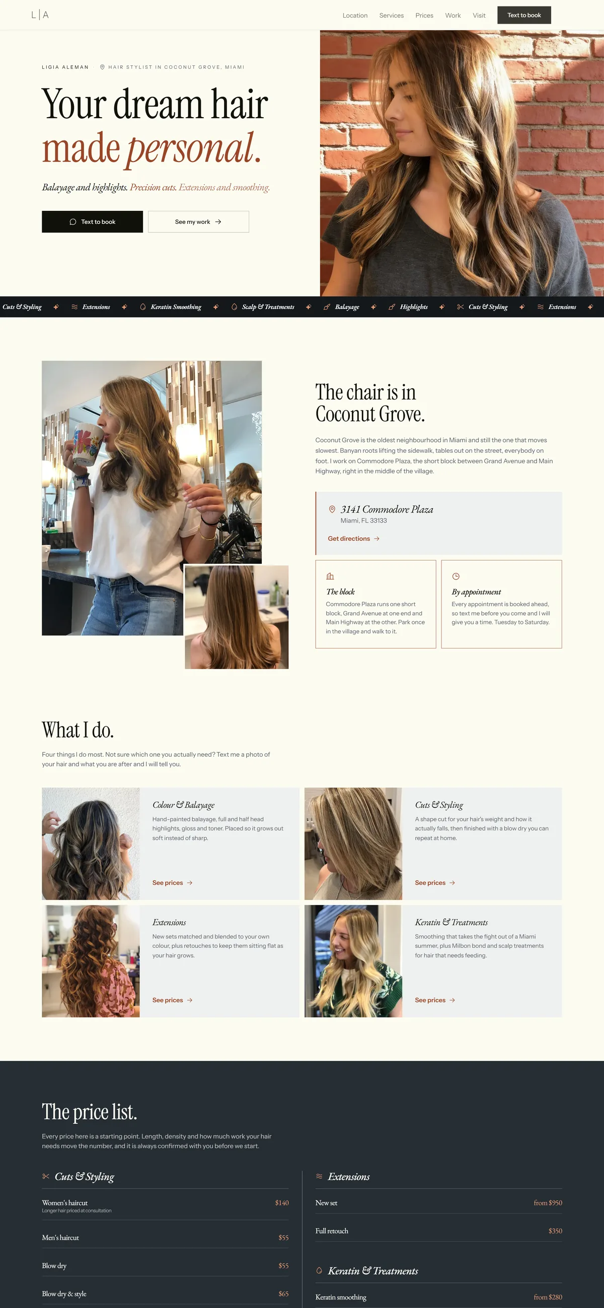 Ligia Aleman website